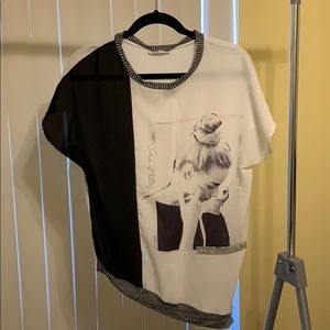 Never worn beaded blouse